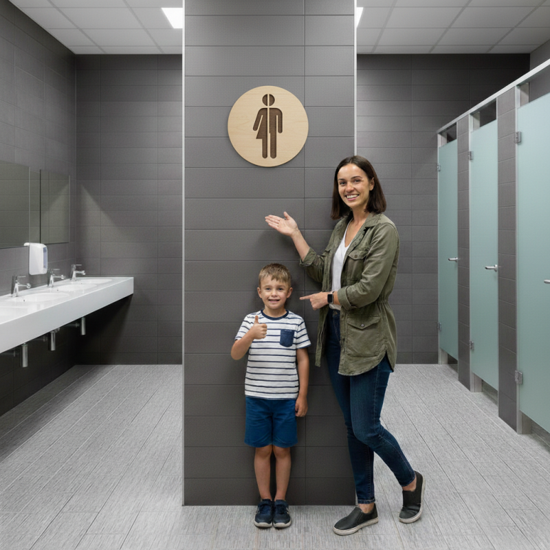 Unisex Sanitärräume Campingplatz