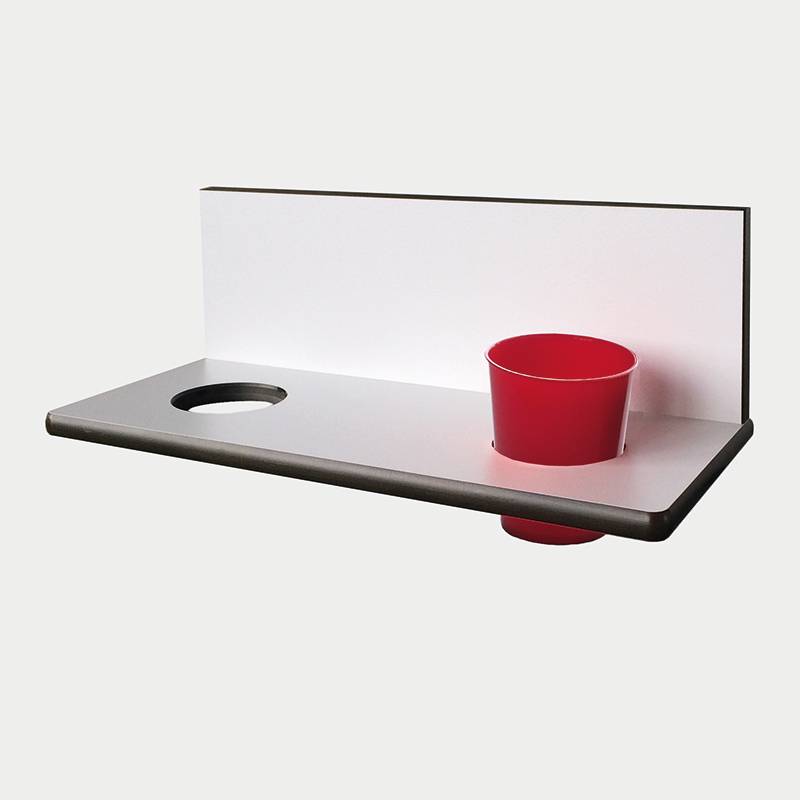 Toothbrush cup bar