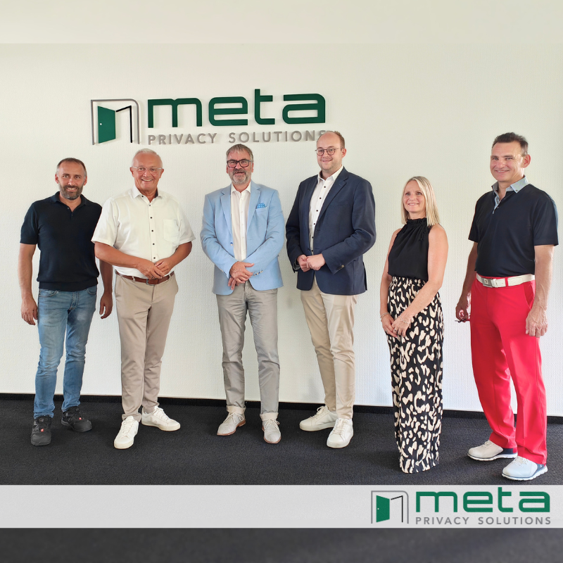 Besuch von Landrat Achim Hallerbach in der meta Fertigung.