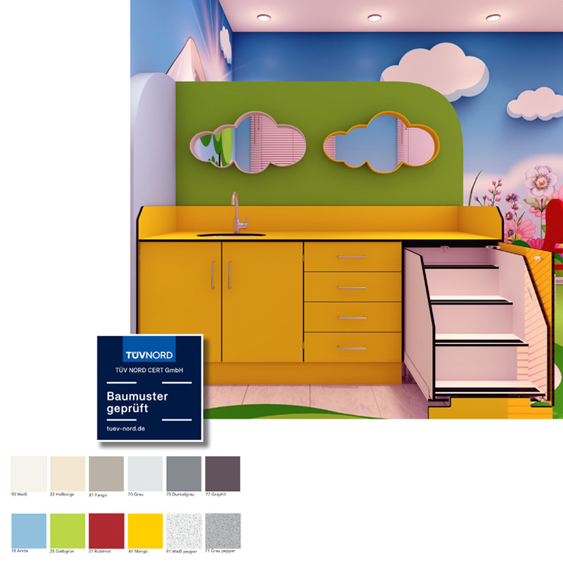 LUCA Wickeltisch-Kombination