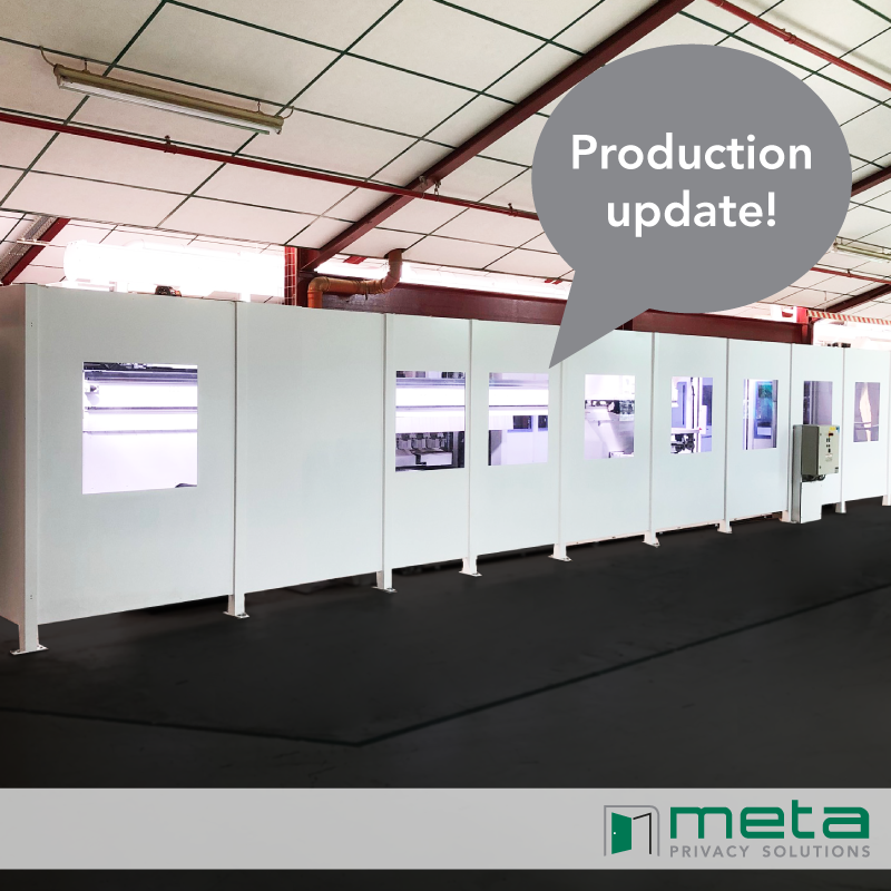  Our production was expanded by two new machining centers