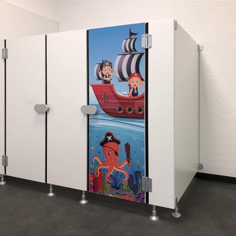 Zu unserem Referenzobjekt WC-Trennwandanlage Benkerareal Kindergarten, Marktredwitz