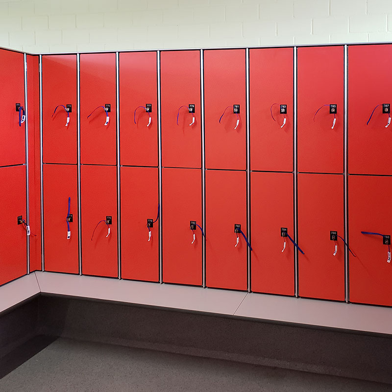 Wardrobe lockers