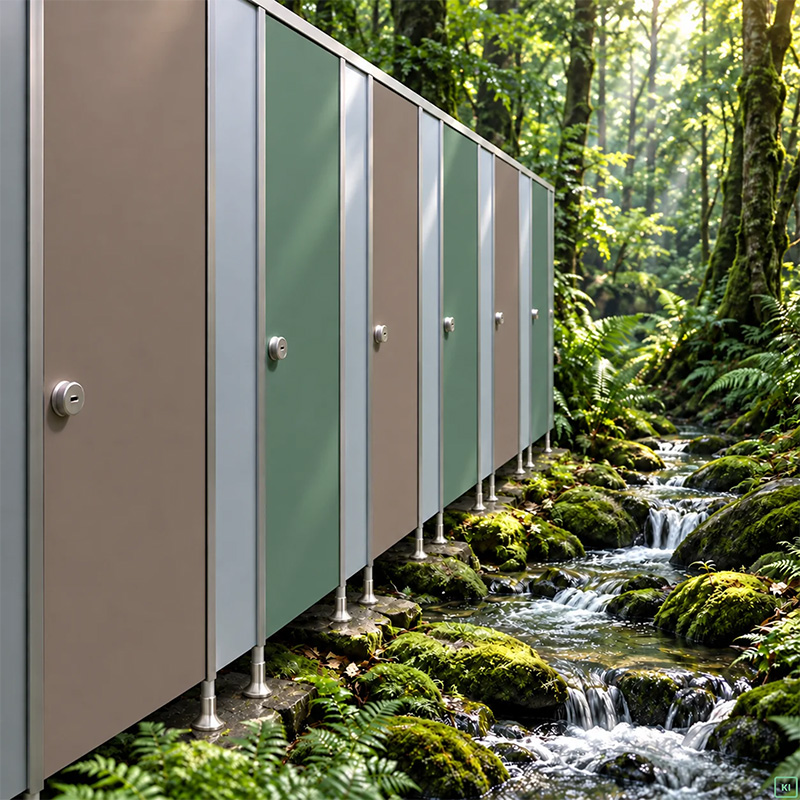 Toilettentrennwand Design 13 Pure