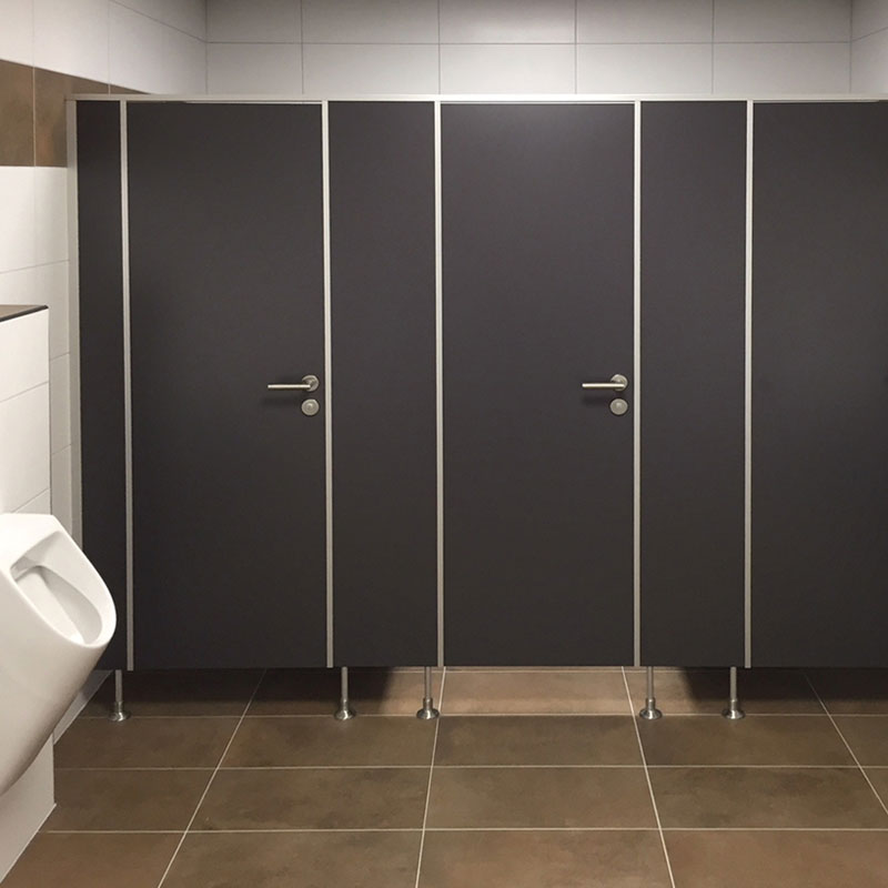 WC Trennwände Design 30 NR für Nassräume geeignet, klassisch, robust und stark in Preis/Leistung