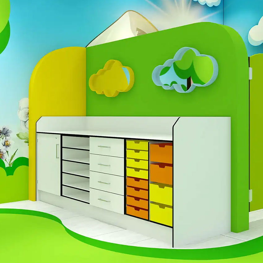 Wickeltisch-Kombination